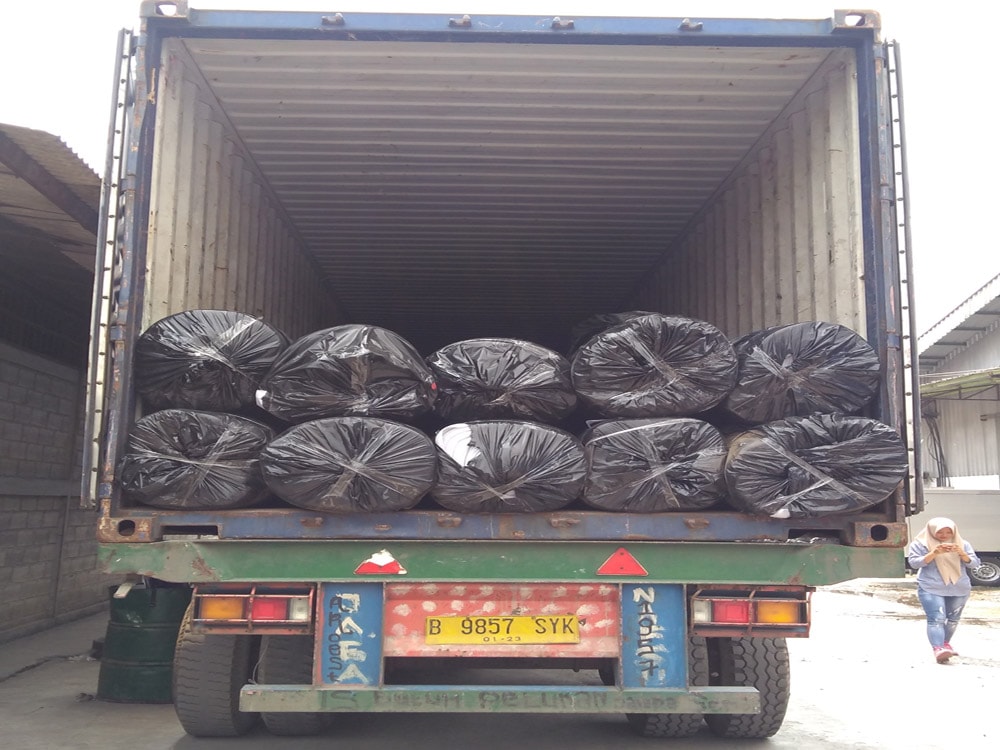 pengiriman geotextile ke kalimantan